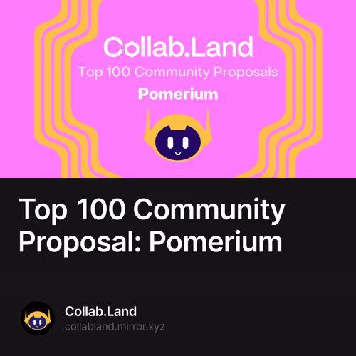 Top 100 Community Proposal: Pomerium 5
