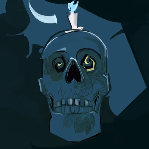 Ghoulish Link Skull