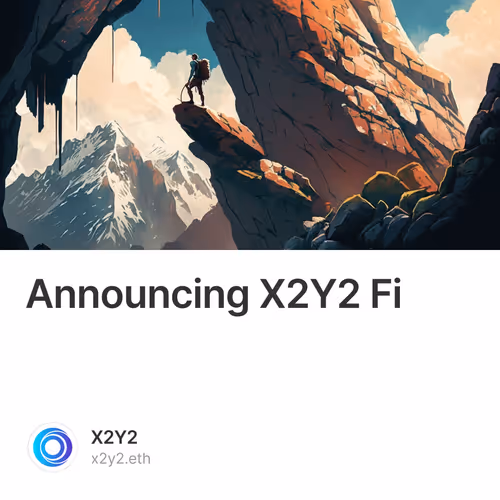 Announcing X2Y2 Fi 15/500