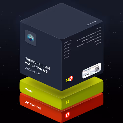 Superchain GM Activation #9