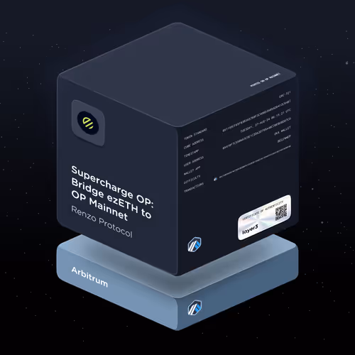 Supercharge OP:  Bridge ezETH to OP Mainnet