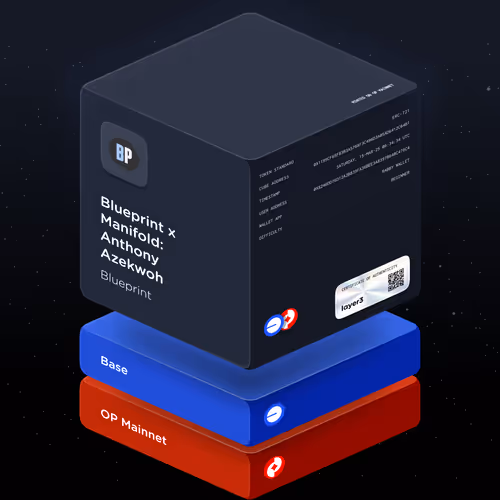 Blueprint x Manifold: Anthony Azekwoh