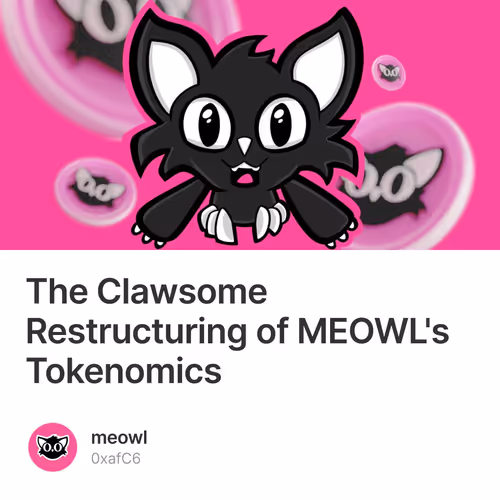 The Clawsome Restructuring of MEOWL's Tokenomics 4