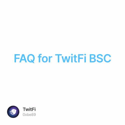 FAQ for TwitFi BSC 6/500