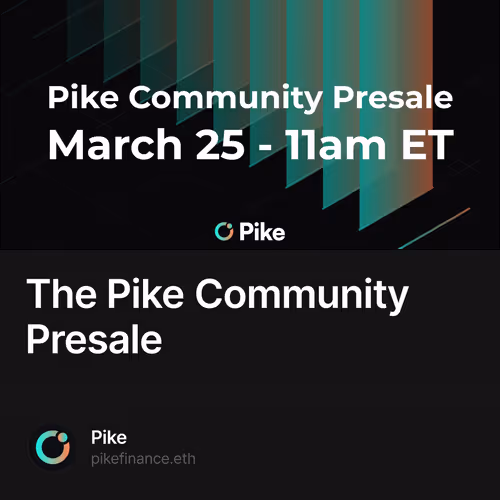 The Pike Community Presale 17