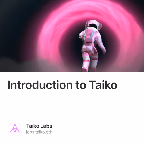 Introduction to Taiko 303/500