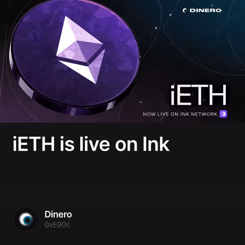 iETH is live on Ink 1897