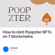 How to mint Poopzter NFTs on 7 blockchains. 341/500