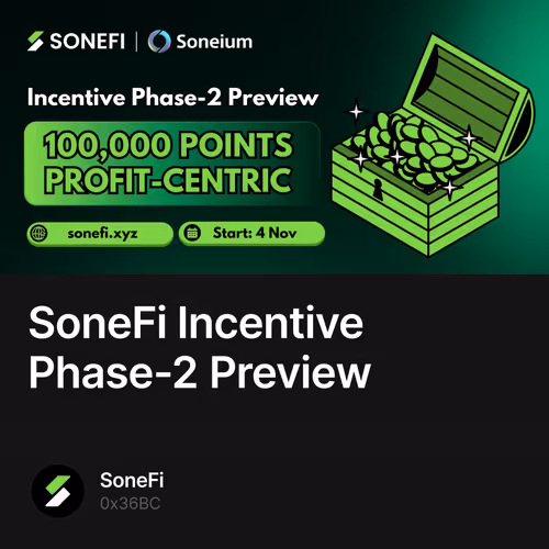 SoneFi Incentive Phase-2 Preview 72