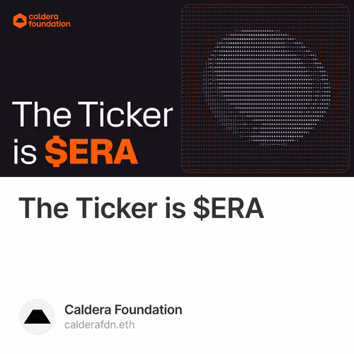 The Ticker is $ERA 145