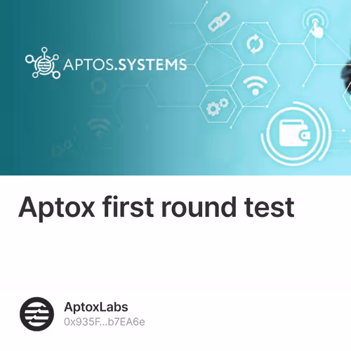 Aptox first round test