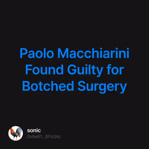 Paolo Macchiarini Found Guilty for Botched Surgery