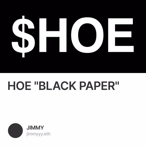 HOE "BLACK PAPER" 6/1111