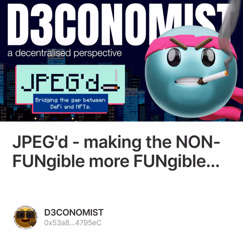 JPEGd - making the NON-FUNgible more FUNgible...