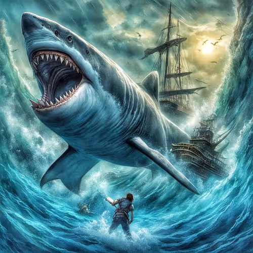 ASF#130 megalodon sharks #01
