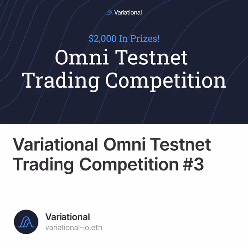 Variational Omni Testnet Trading Competition #3 2