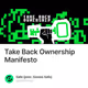Take Back Ownership Manifesto 2350/10000