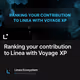 Ranking your contribution to Linea with Voyage XP 10/1000