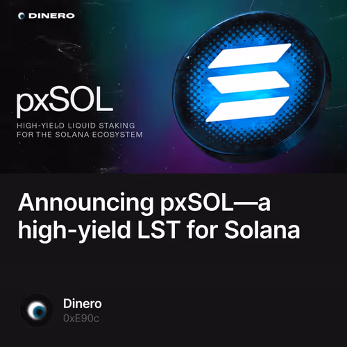 Announcing pxSOL—a high-yield LST for Solana 2