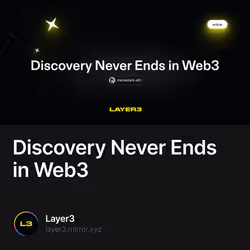 Discovery Never Ends in Web3 91/500