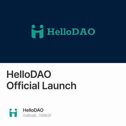 HelloDAO Official Launch