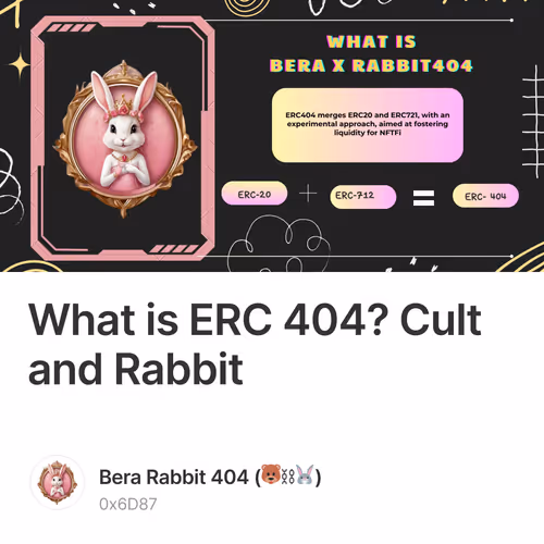 What is ERC 404? Cult and Rabbit 36/69