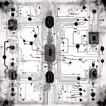 Ink circuit board#1454