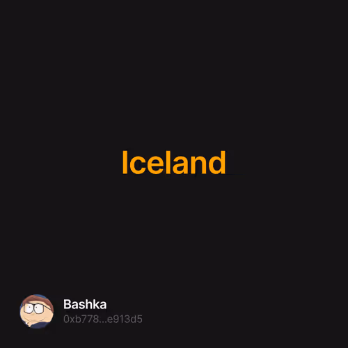 Iceland - jG7UIjBKvF
