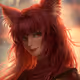 Red fox girl 2