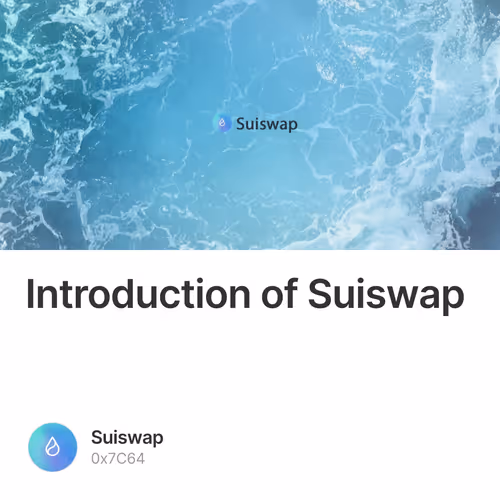 Introduction of Suiswap 55/500