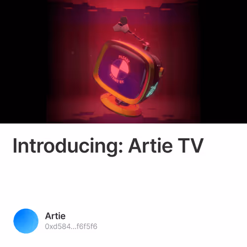 Introducing: Artie TV