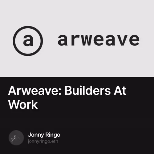 Arweave: Builders At Work 28/500