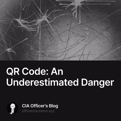 QR Code An Underestimated Danger