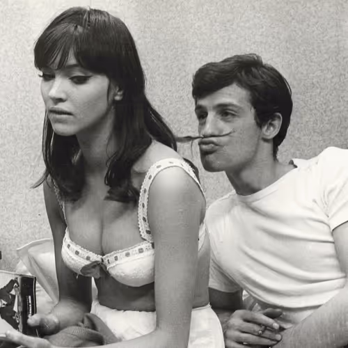 Jean-Paul Belmondo & Anna Karina
