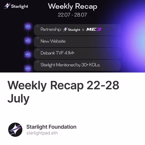 Weekly Recap 22-28 July 742