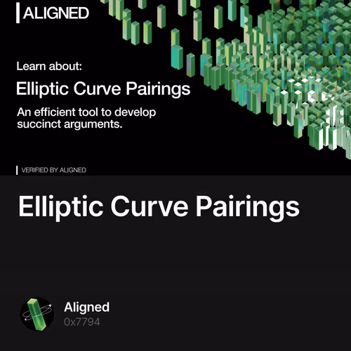 Elliptic Curve Pairings 8