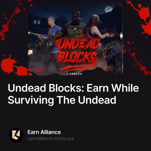 Undead Blocks: Earn While Surviving The Undead 9/500