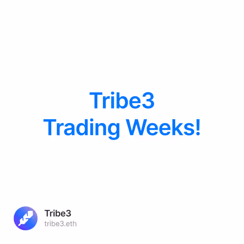 Tribe3 Trading Weeks