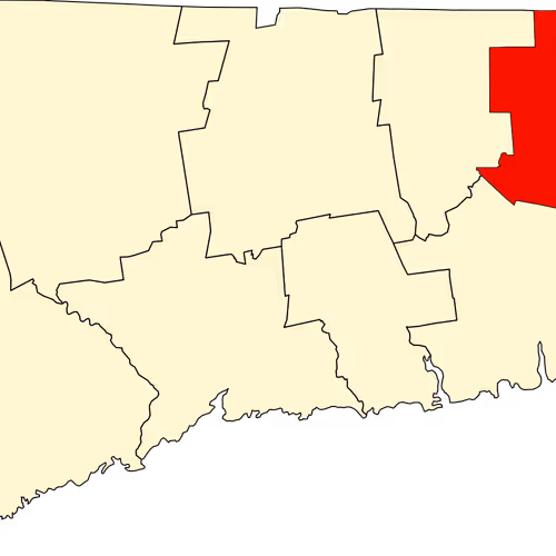Windham County Map