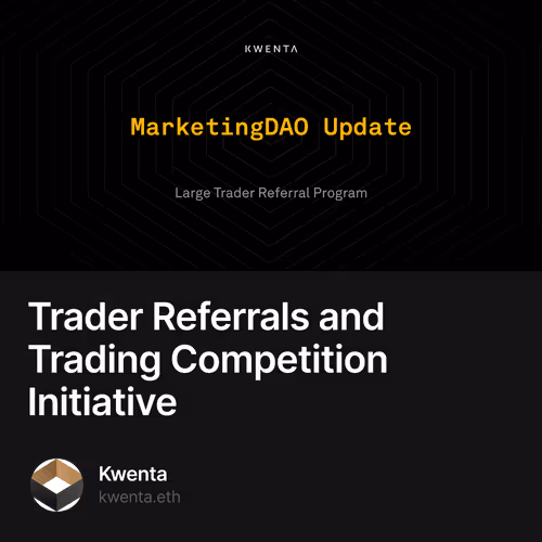 Trader Referrals and Trading Competition Initiative 3/500