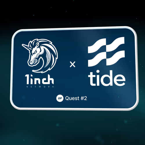 1inch x Tide: The Optimism's Beat - The Optimism Beat's Echo