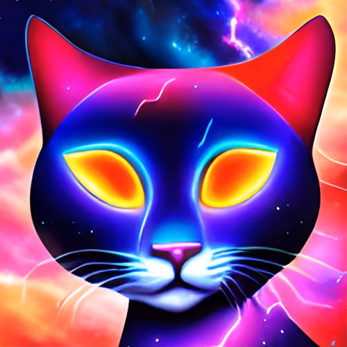 Optimistic Cat #510