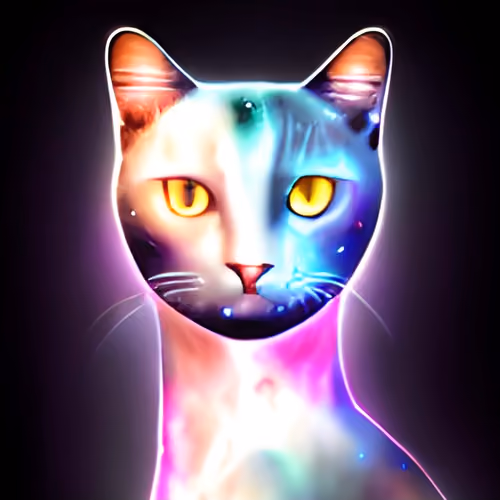 Optimistic Cat #136