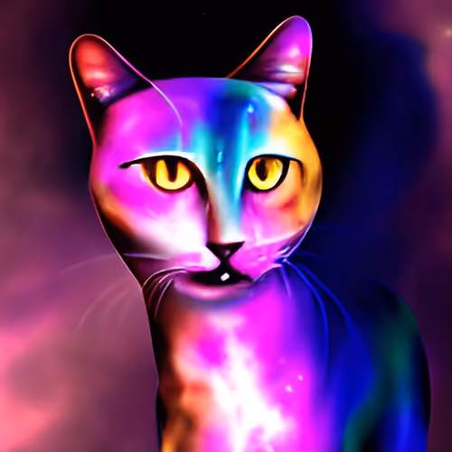 Optimistic Cat #105