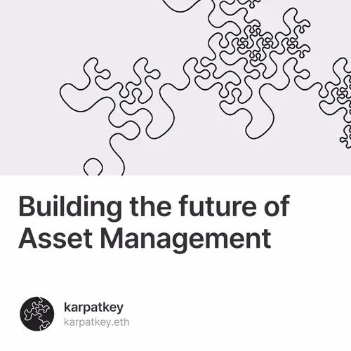 Building the future of Asset Management 72/500