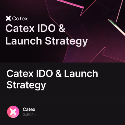 Catex IDO & Launch Strategy 1