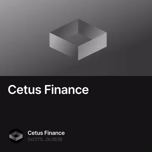 Cetus Finance 470/500