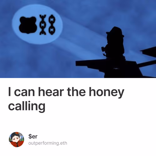 I can hear the honey calling 106/500