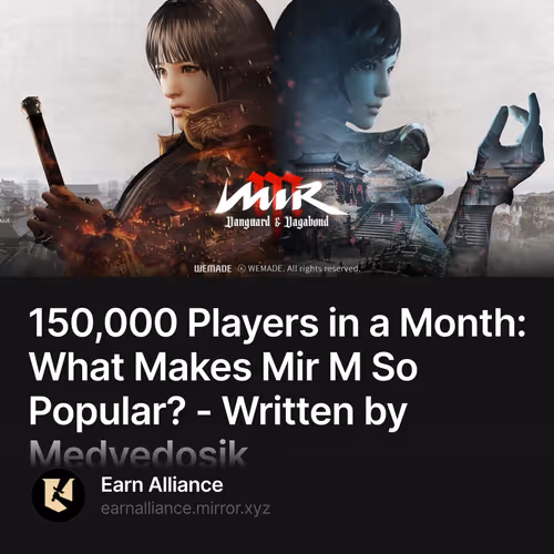 150,000 Players in a Month: What Makes Mir M So Popular? - Written by Medvedosik  149/500