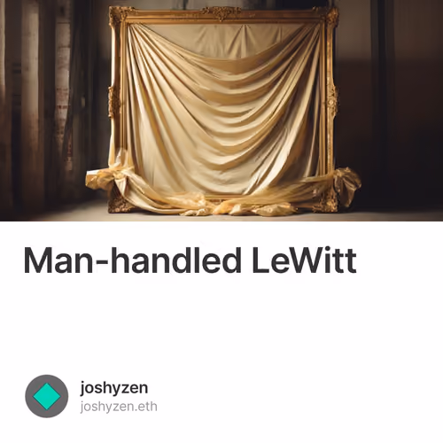 Man-handled LeWitt 4